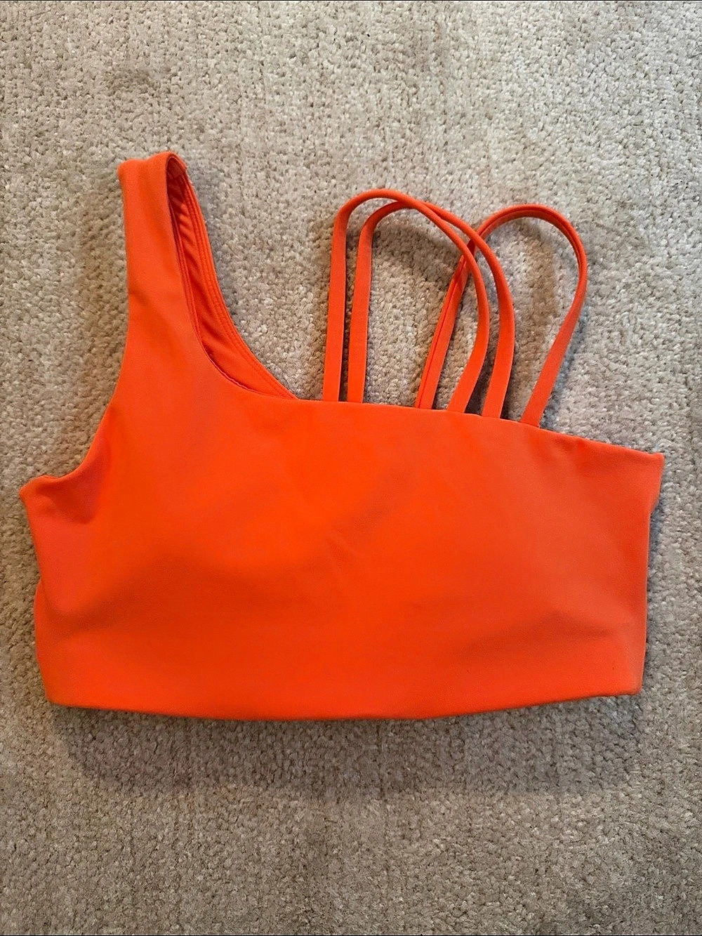 LSKD Galvanize Sports Bra in Orange Like New